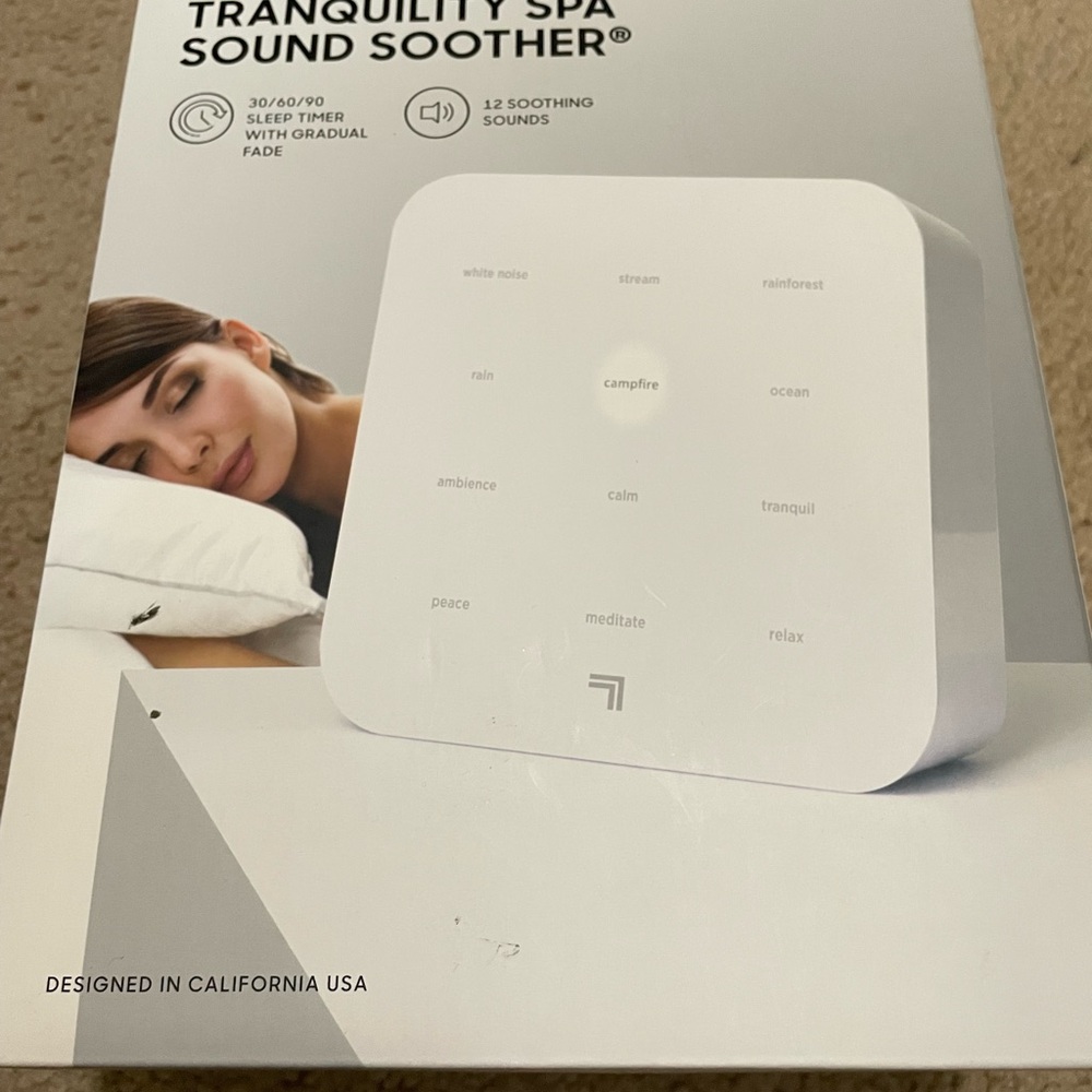 Tranquility Spa Sound Soother - White